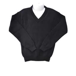 Unisex Black Sweater 1