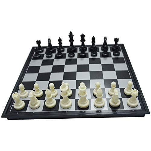 White Chess Magnet Game Set