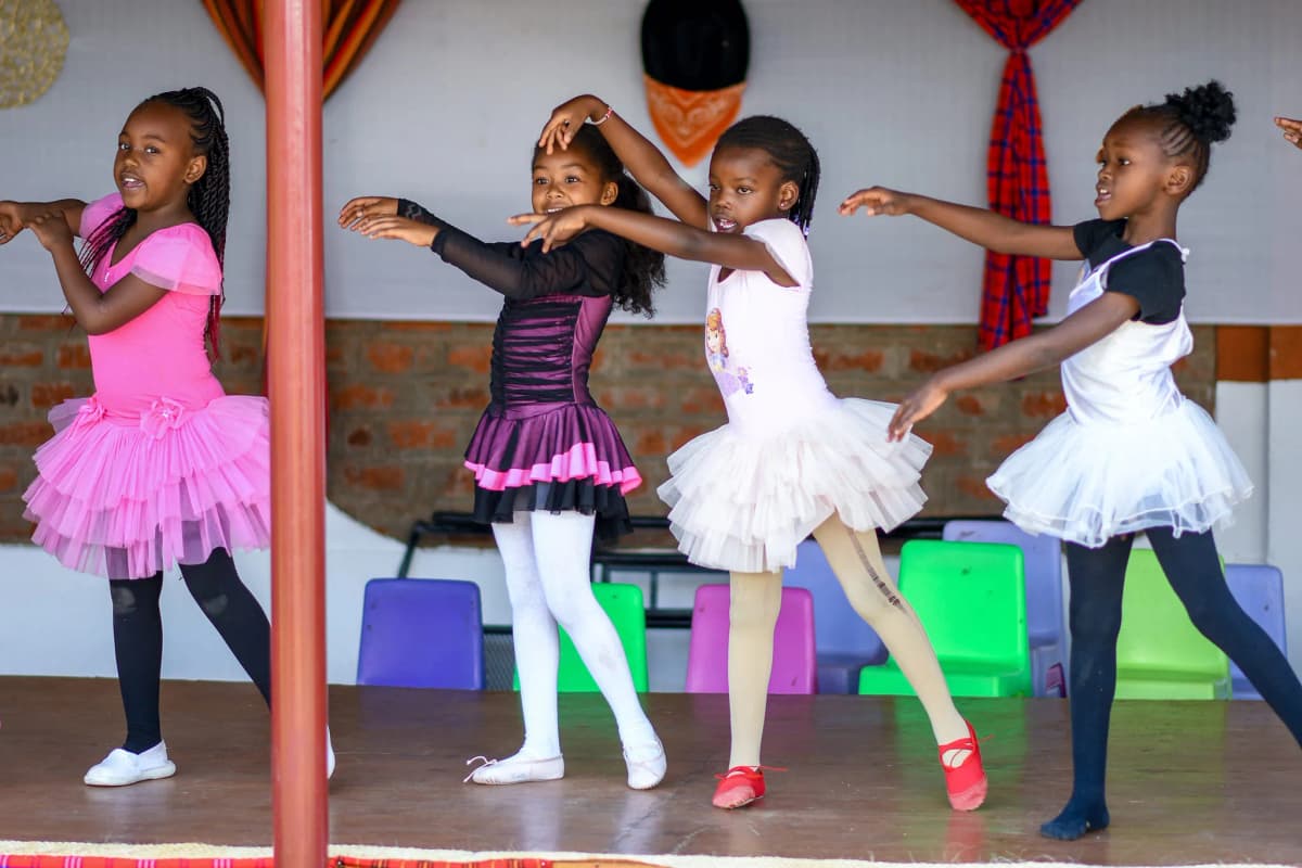 Students in a classroom